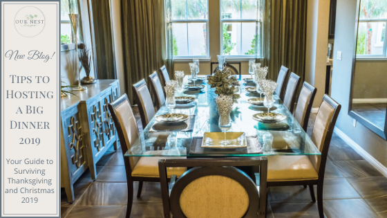 Utah Interior Designer discusses Tips to Hosting a Big Dinner